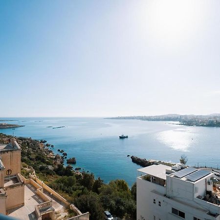 Апартаменты Insta Worthy Gorgeous Seaview Penthouse Сент-Полс-Бей Экстерьер фото