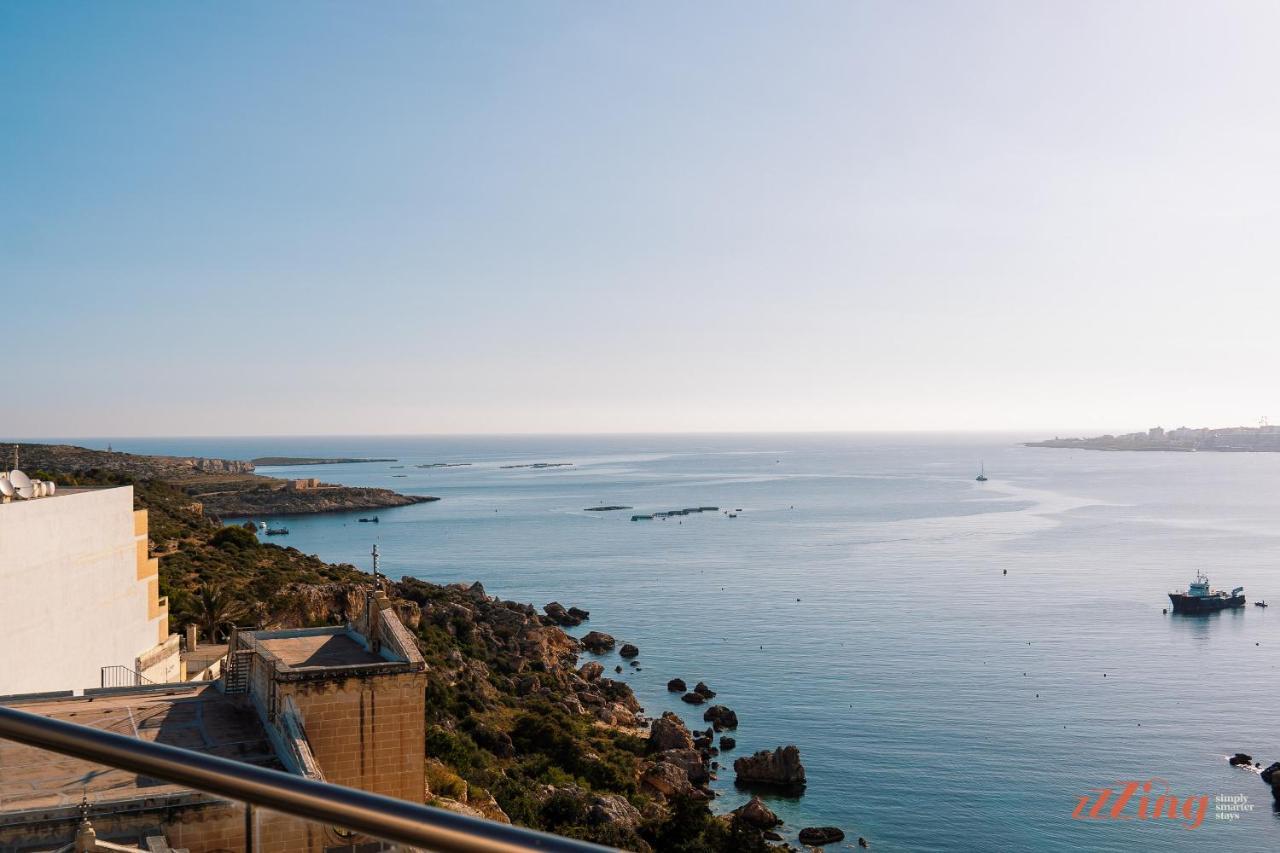 Апартаменты Insta Worthy Gorgeous Seaview Penthouse Сент-Полс-Бей Экстерьер фото